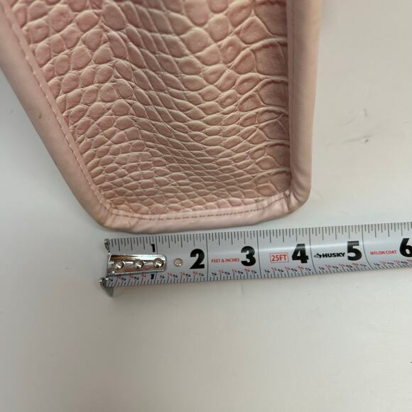 Targus Laptop Computer/Hand Bag Faux Snakeskin Light Pink Office Professional - Picture 9 of 12